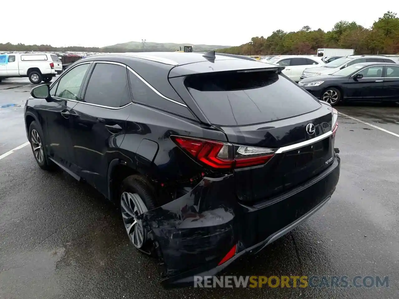 3 Photograph of a damaged car 2T2HZMDA9LC233142 LEXUS RX350 2020