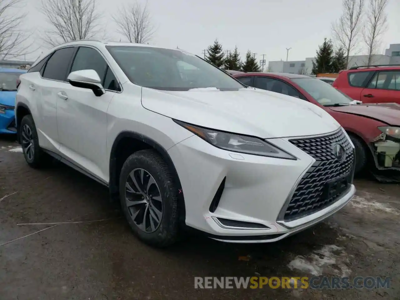 1 Photograph of a damaged car 2T2HZMDA9LC237188 LEXUS RX350 2020