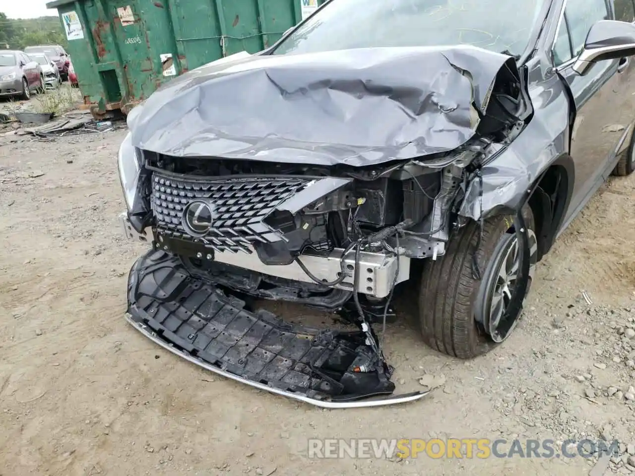 9 Photograph of a damaged car 2T2HZMDA9LC248997 LEXUS RX350 2020