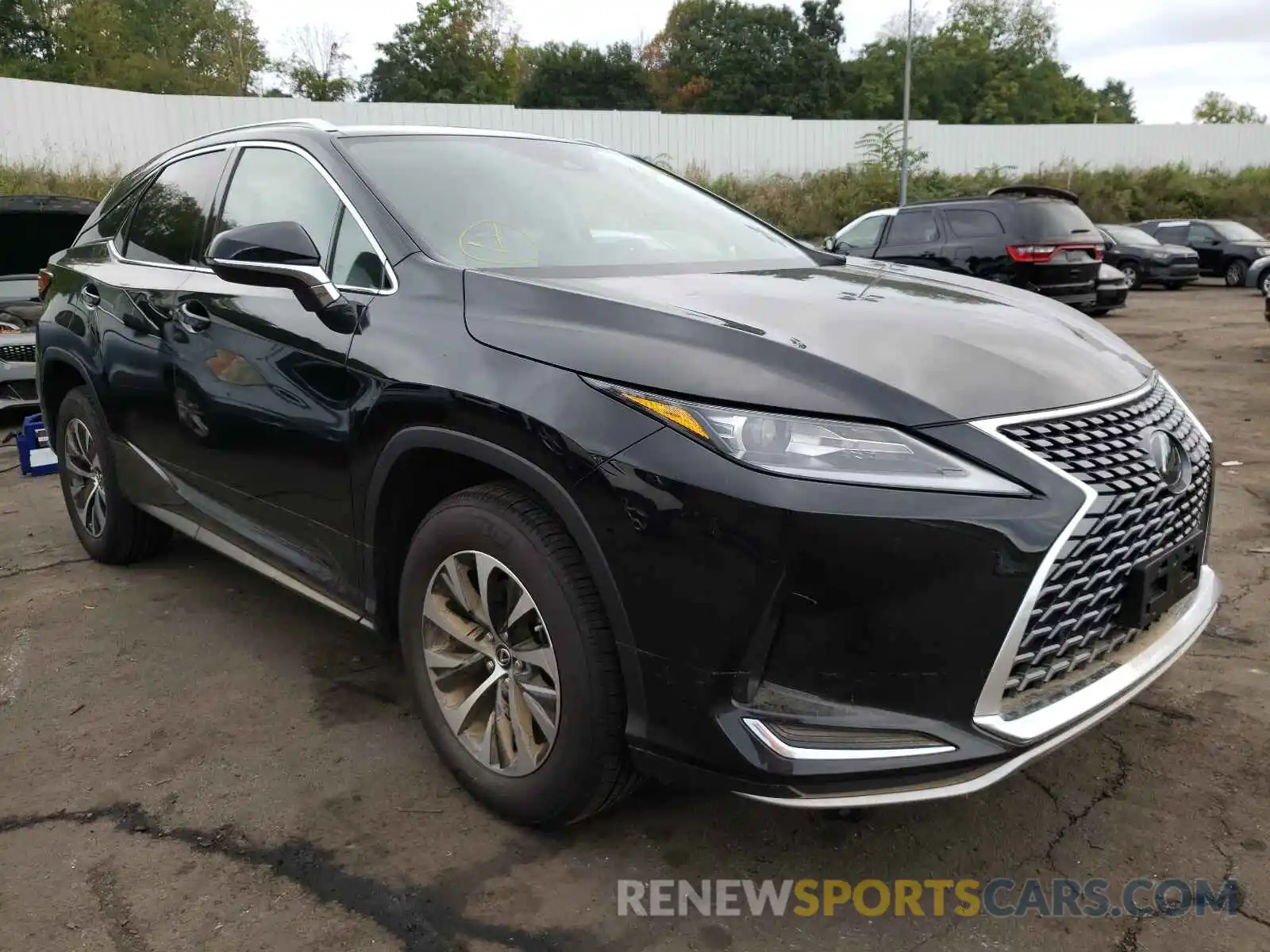 1 Photograph of a damaged car 2T2HZMDA9LC253519 LEXUS RX350 2020