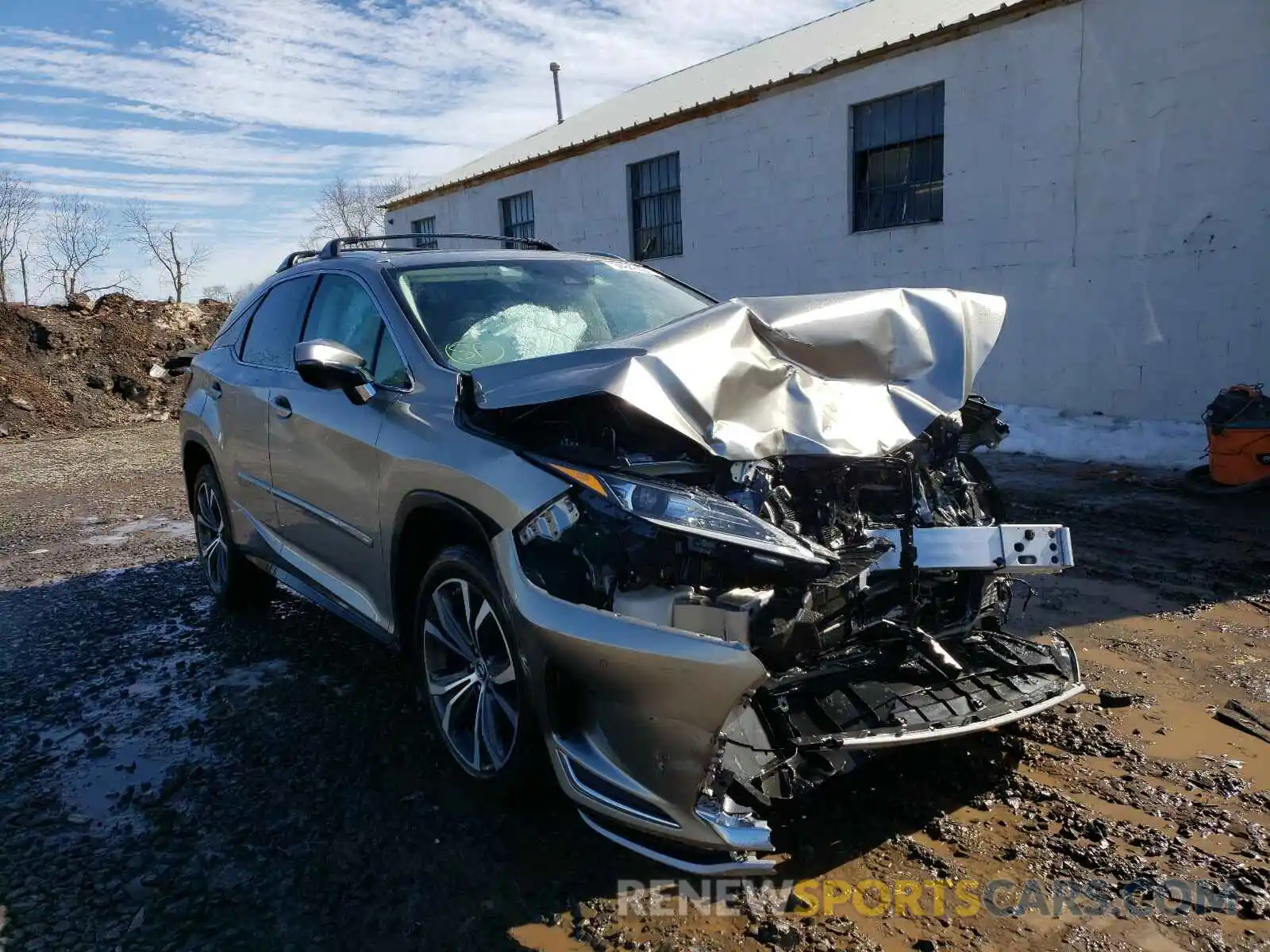 1 Photograph of a damaged car 2T2HZMDAXLC217788 LEXUS RX350 2020