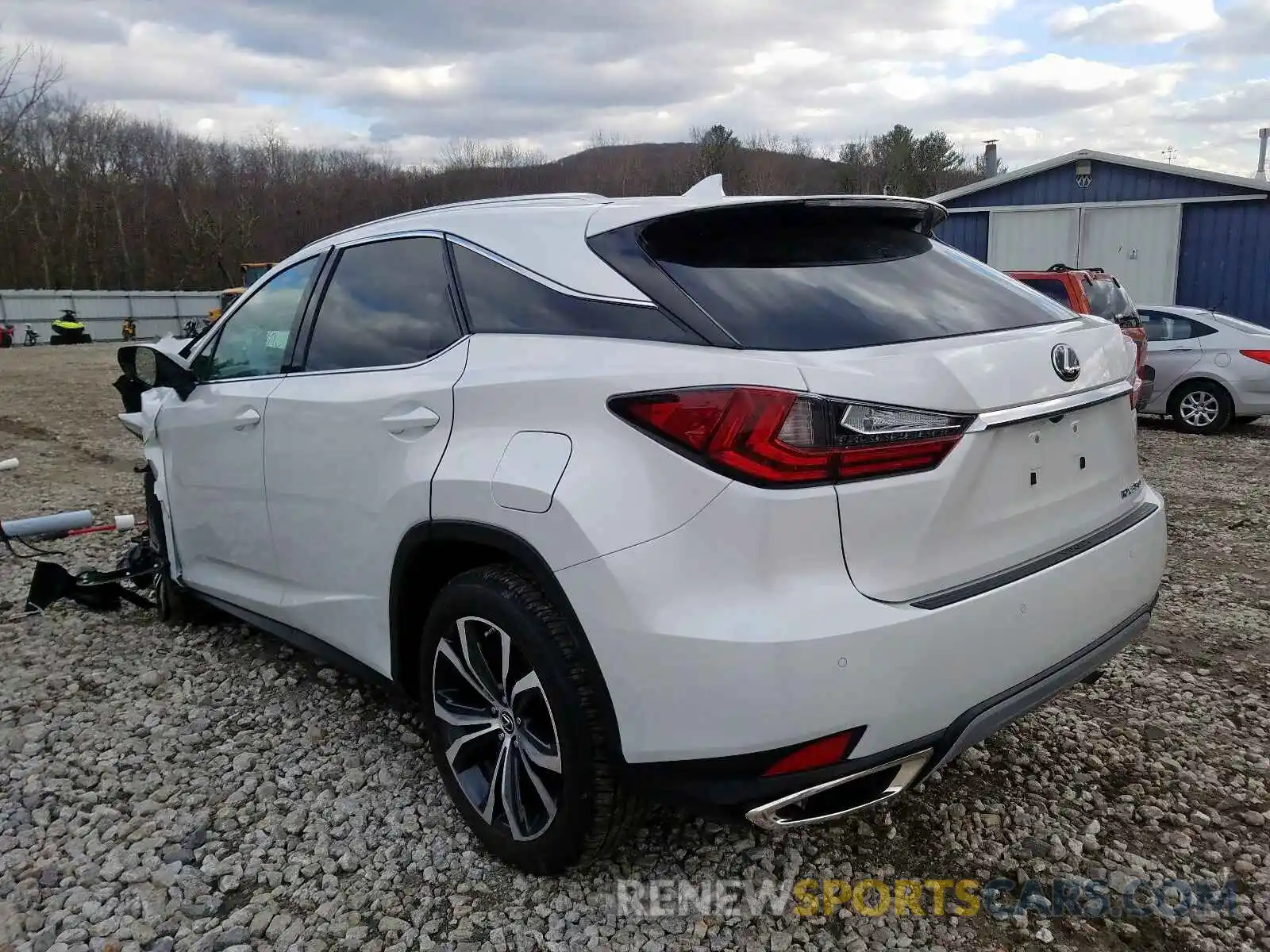 3 Photograph of a damaged car 2T2HZMDAXLC217886 LEXUS RX350 2020