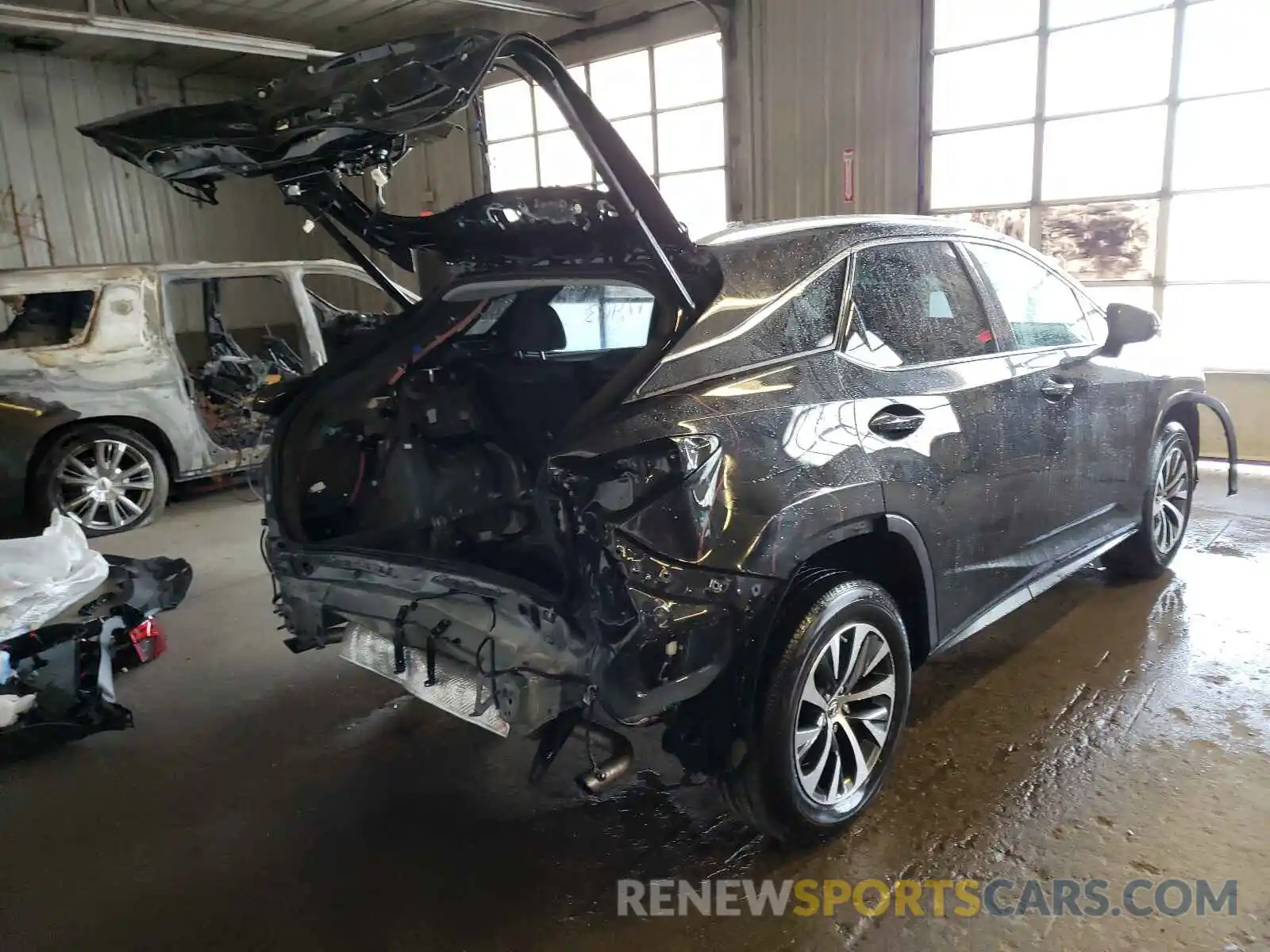 4 Photograph of a damaged car 2T2HZMDAXLC225230 LEXUS RX350 2020