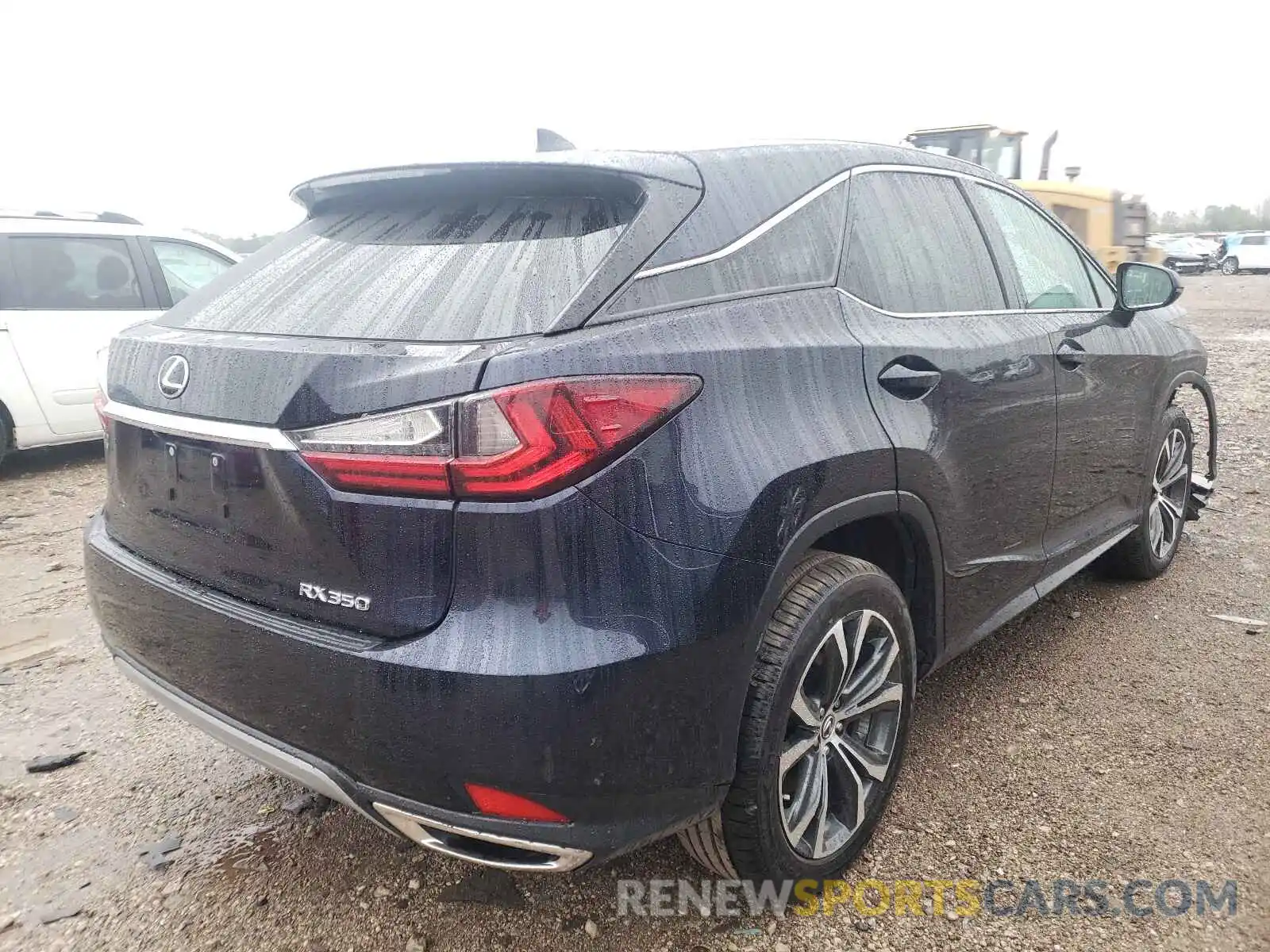 4 Photograph of a damaged car 2T2HZMDAXLC232310 LEXUS RX350 2020