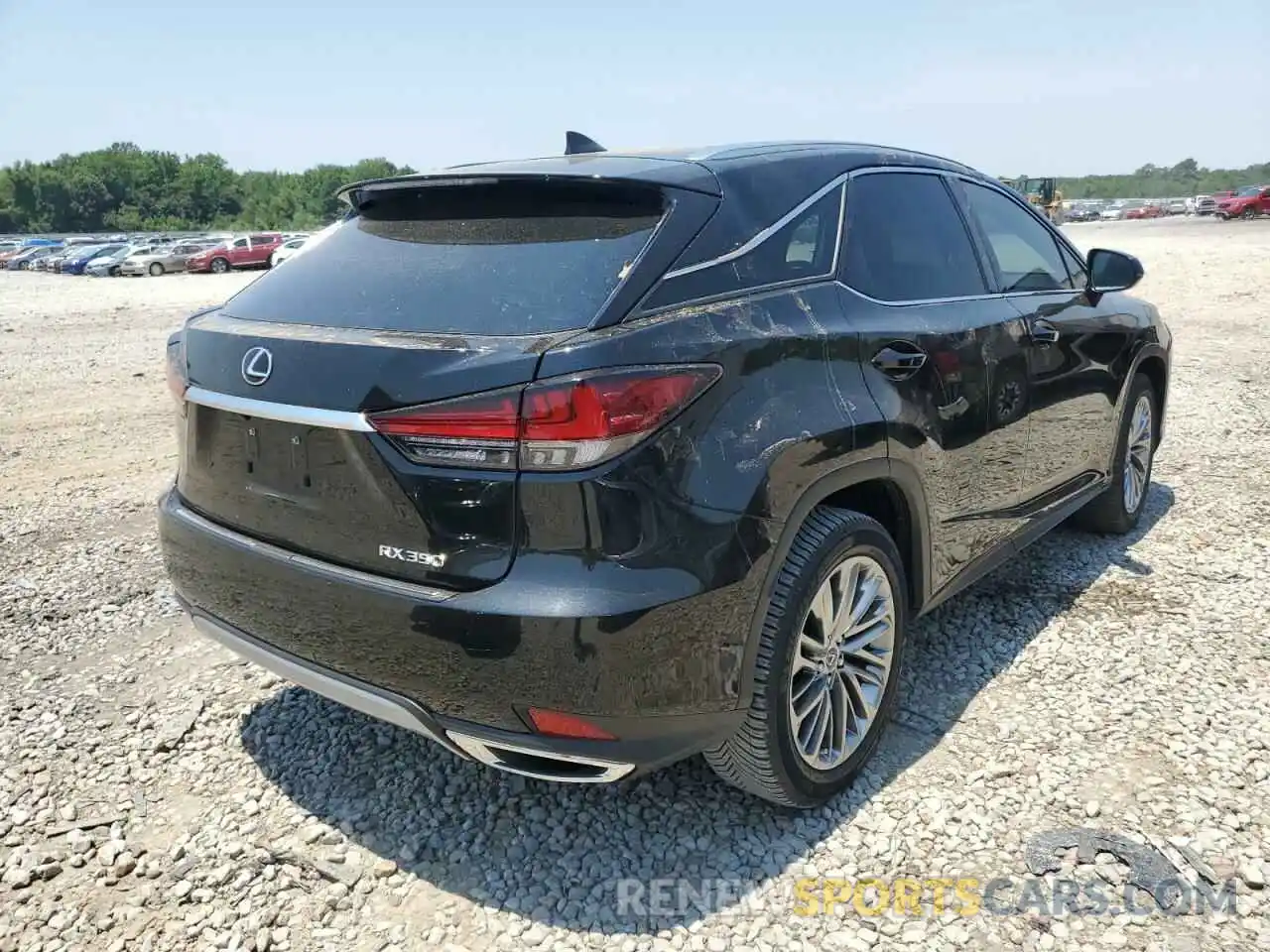 4 Фотография поврежденного автомобиля 2T2JZMAA2LC159889 LEXUS RX350 2020