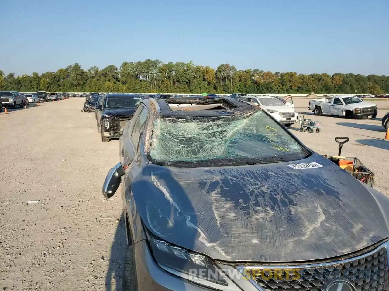 9 Photograph of a damaged car 2T2JZMAA2LC178376 LEXUS RX350 2020