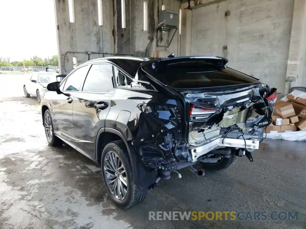 3 Photograph of a damaged car 2T2JZMAA4LC178864 LEXUS RX350 2020