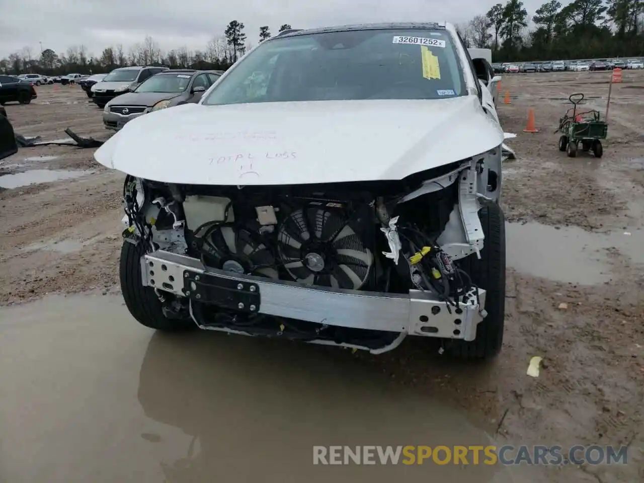 9 Photograph of a damaged car 2T2JZMAAXLC153824 LEXUS RX350 2020