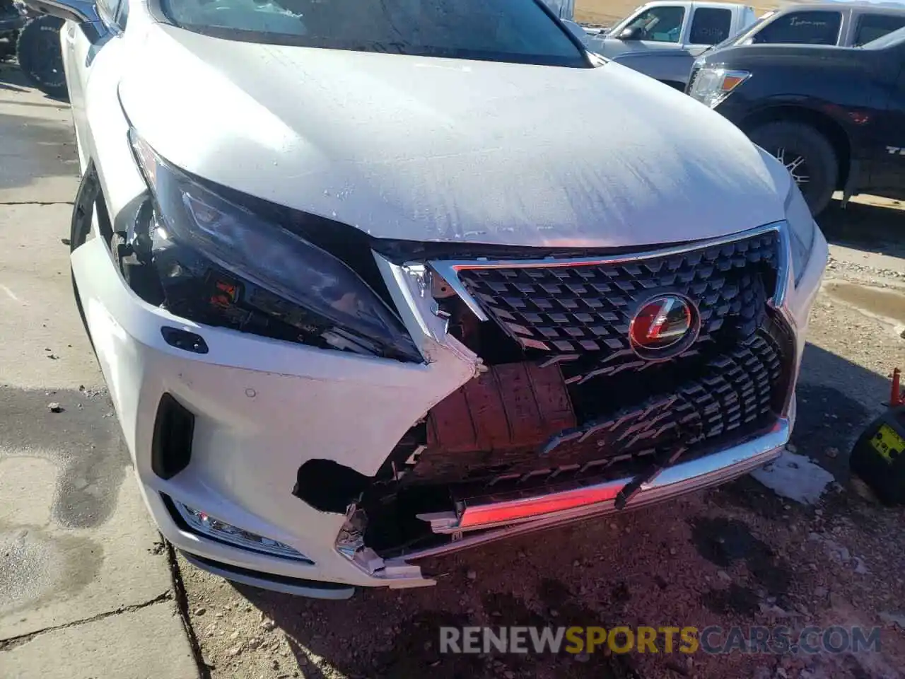 9 Photograph of a damaged car 2T2JZMDA3LC228813 LEXUS RX350 2020