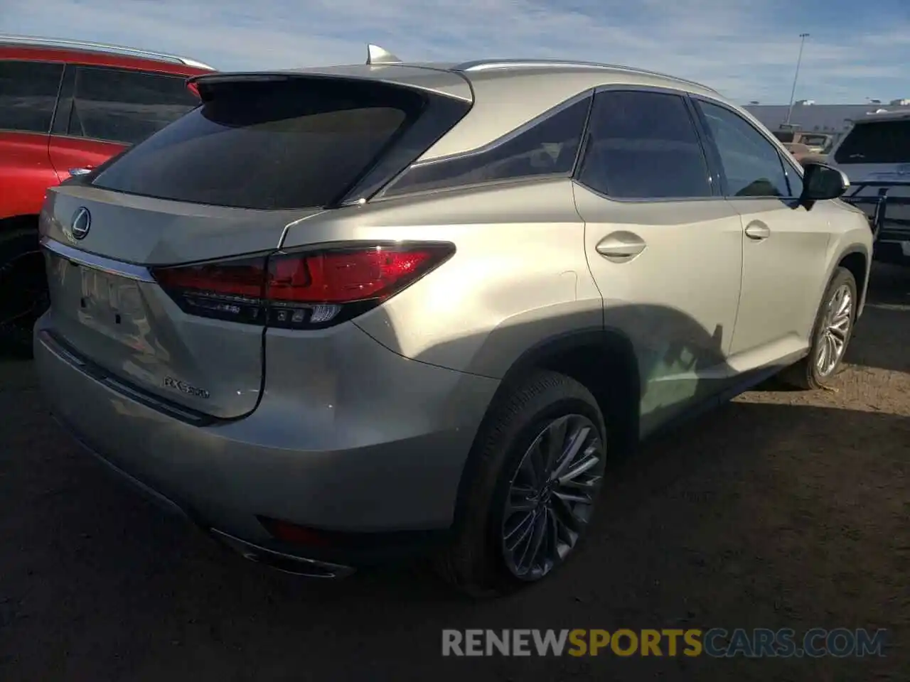 4 Фотография поврежденного автомобиля 2T2JZMDA6LC234265 LEXUS RX350 2020