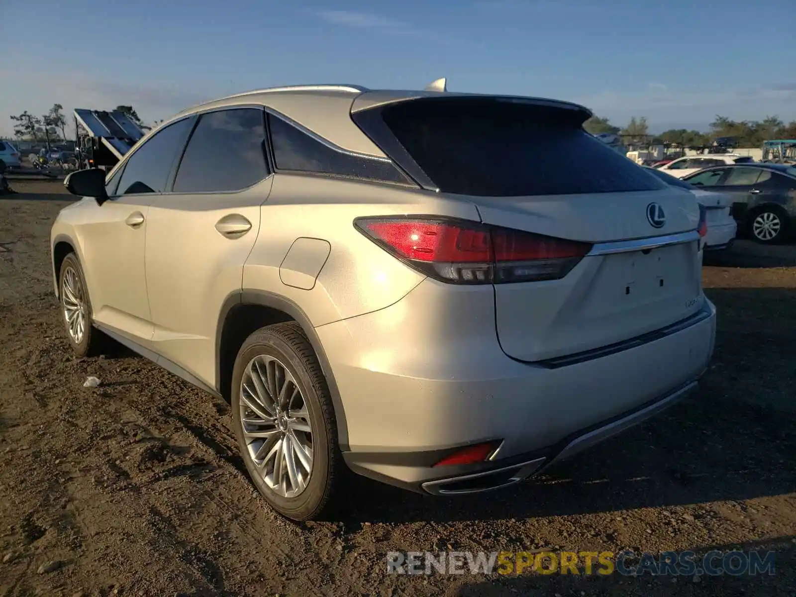 3 Photograph of a damaged car 2T2JZMDA7LC245355 LEXUS RX350 2020