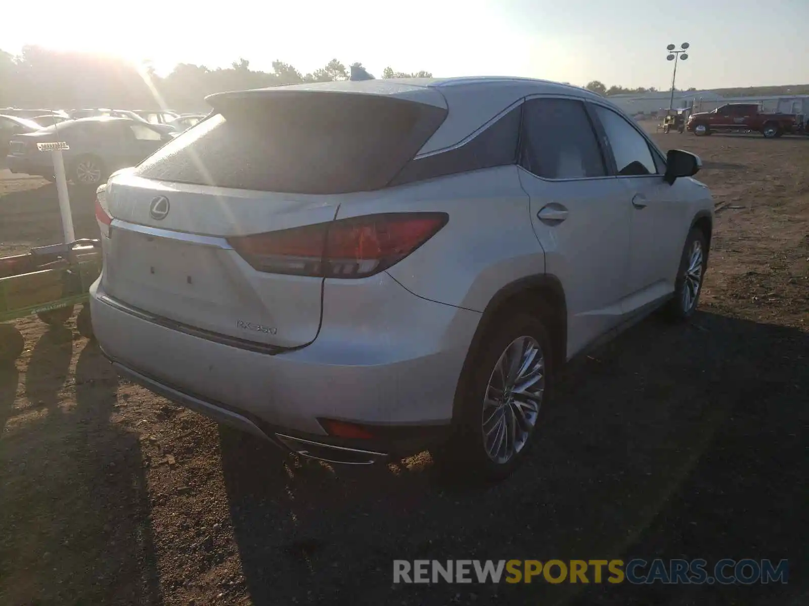 4 Photograph of a damaged car 2T2JZMDA7LC245355 LEXUS RX350 2020