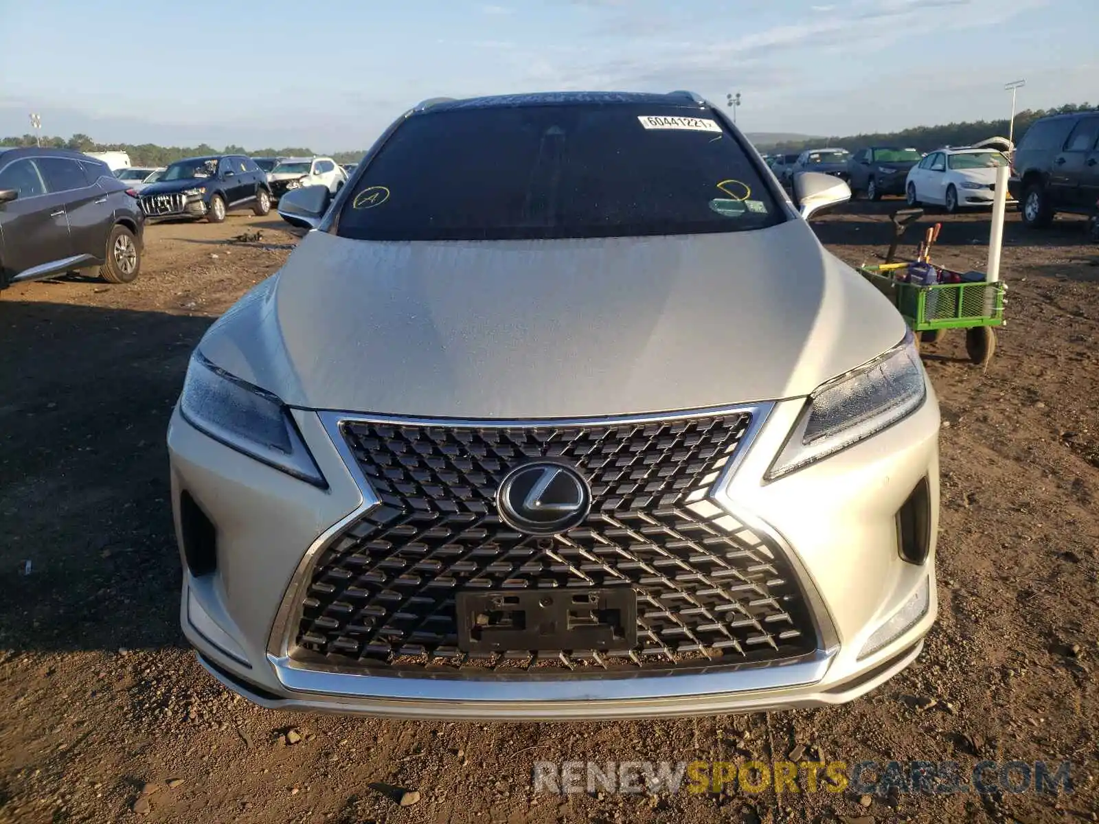 9 Photograph of a damaged car 2T2JZMDA7LC245355 LEXUS RX350 2020