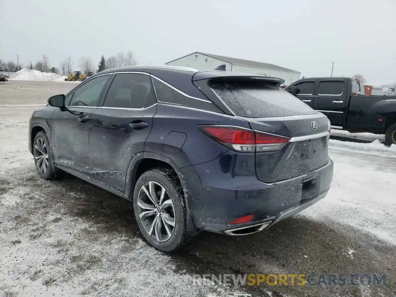 3 Photograph of a damaged car 2T2JZMDA8LC242982 LEXUS RX350 2020