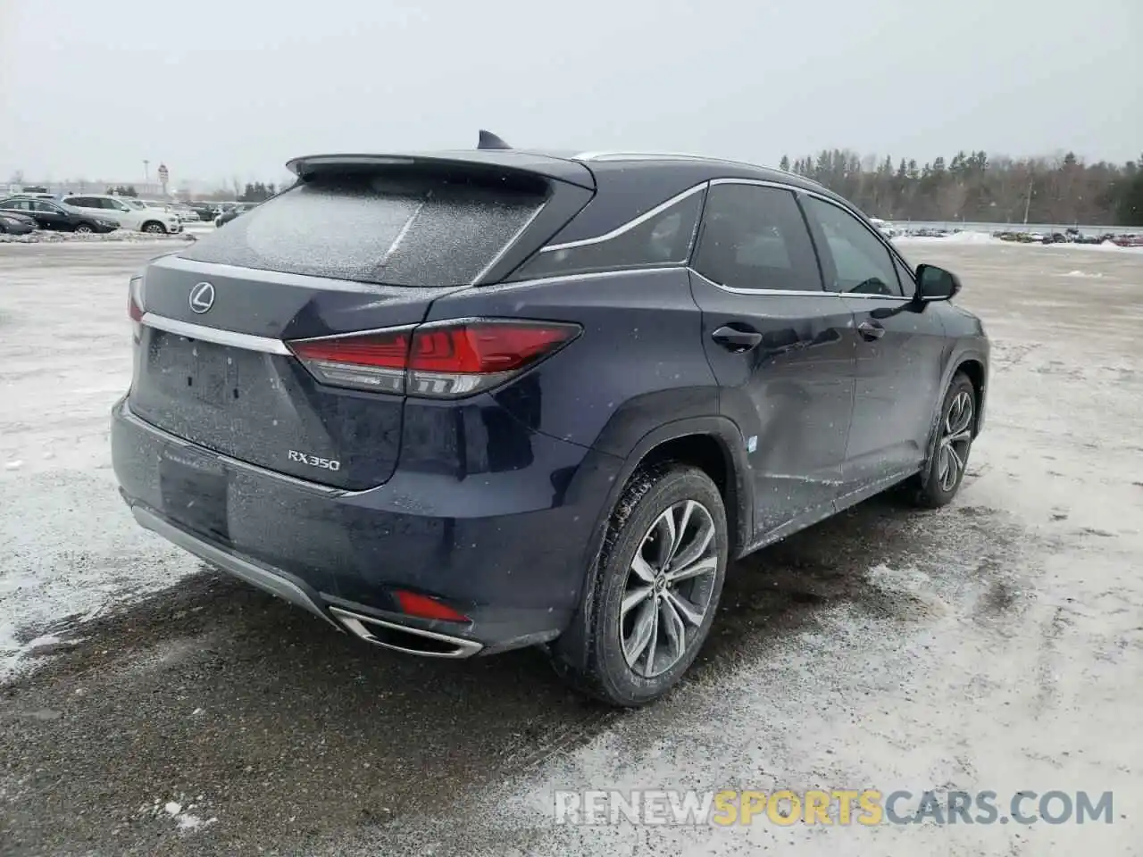 4 Photograph of a damaged car 2T2JZMDA8LC242982 LEXUS RX350 2020