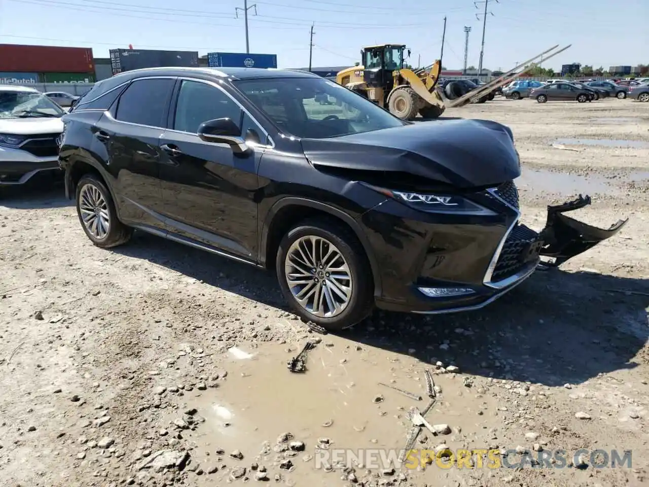 1 Photograph of a damaged car 2T2JZMDA9LC235264 LEXUS RX350 2020