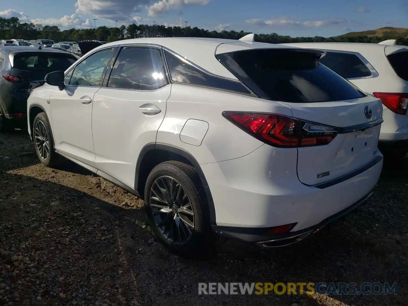 3 Photograph of a damaged car 2T2SZMDA2LC239788 LEXUS RX350 2020