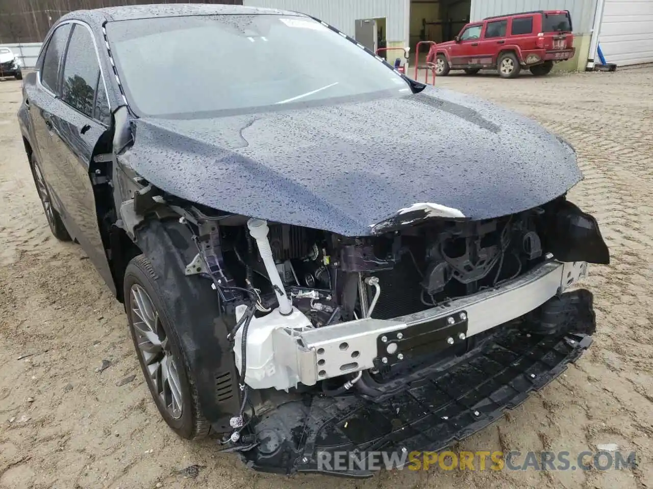 1 Photograph of a damaged car 2T2SZMDA4LC256642 LEXUS RX350 2020