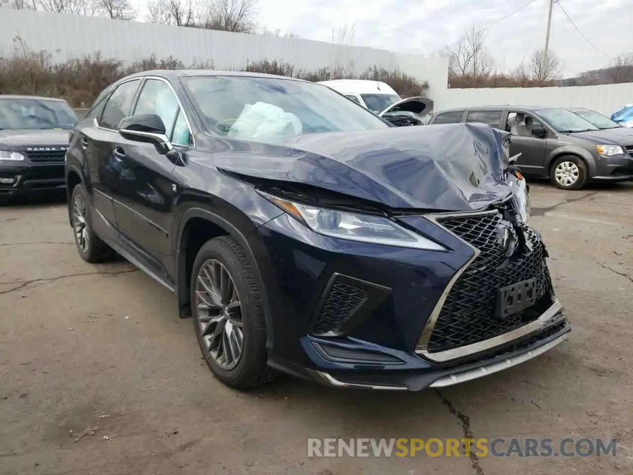 1 Photograph of a damaged car 2T2SZMDA6LC215946 LEXUS RX350 2020