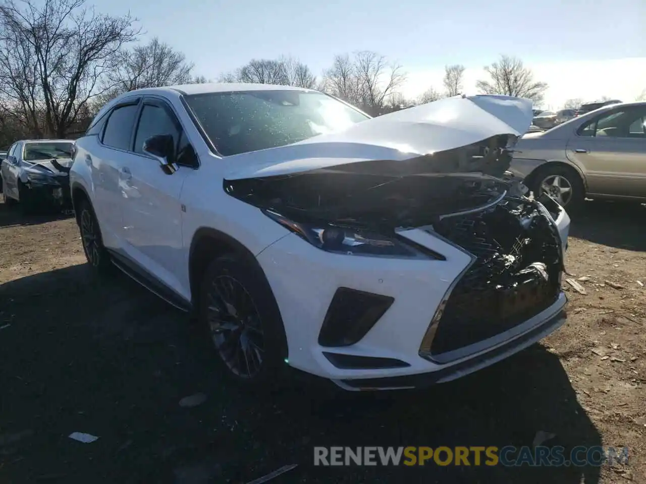 1 Photograph of a damaged car 2T2SZMDA8LC229203 LEXUS RX350 2020