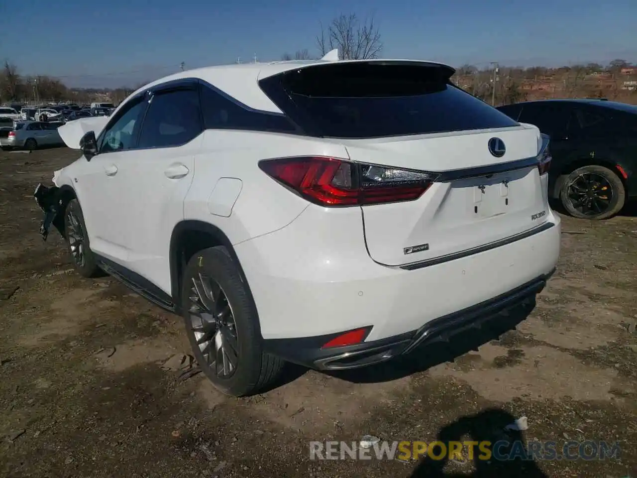 3 Photograph of a damaged car 2T2SZMDA8LC229203 LEXUS RX350 2020