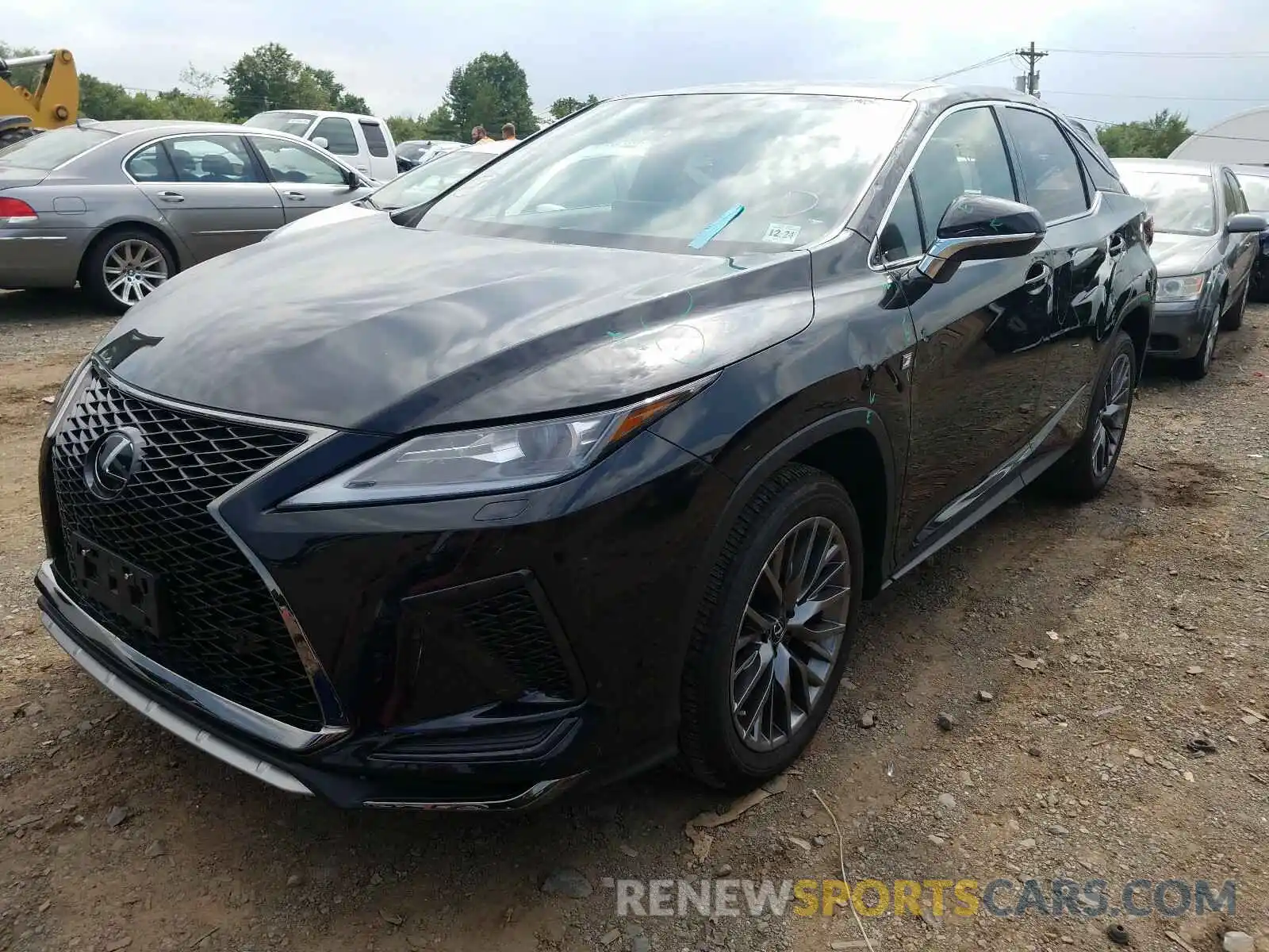 2 Photograph of a damaged car 2T2SZMDA9LC225161 LEXUS RX350 2020