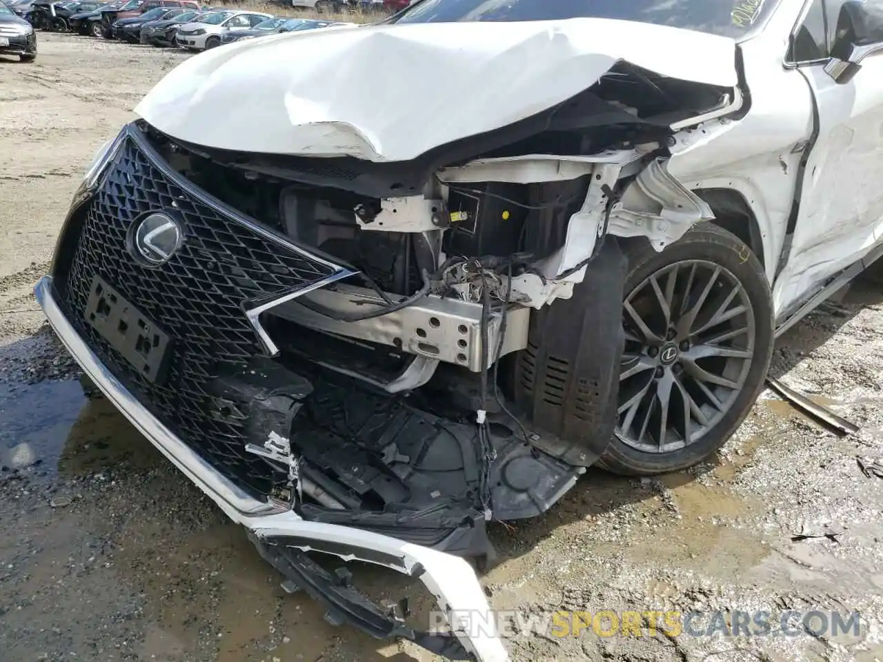 9 Фотография поврежденного автомобиля 2T2SZMDAXLC214766 LEXUS RX350 2020