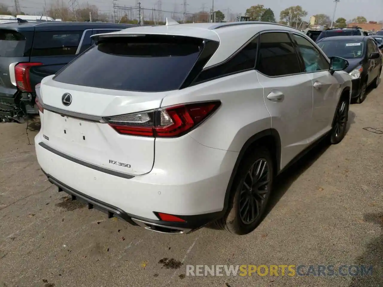 4 Photograph of a damaged car 2T2YZMDA0LC240027 LEXUS RX350 2020