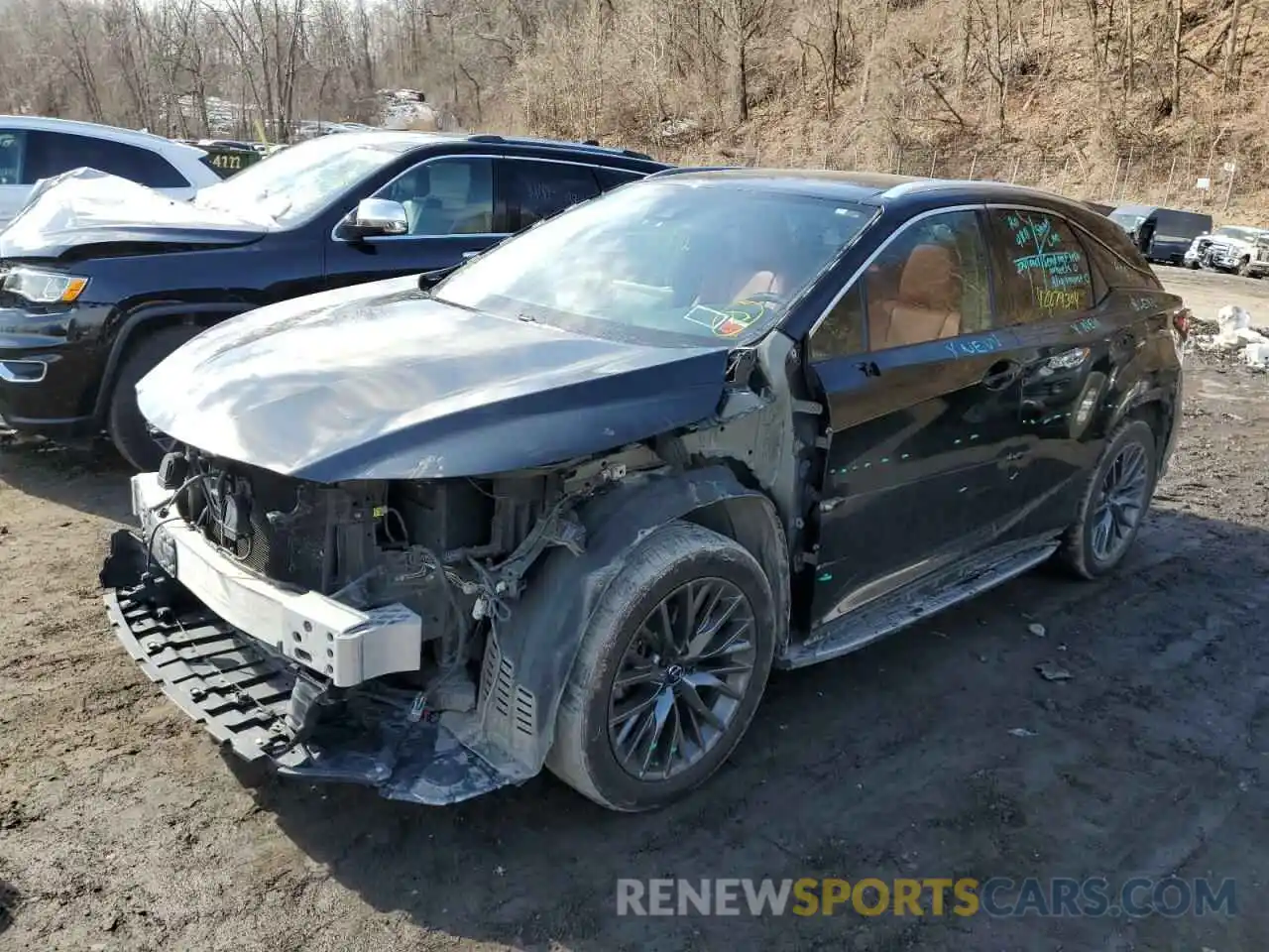 1 Photograph of a damaged car 2T2YZMDA0LC253974 LEXUS RX350 2020