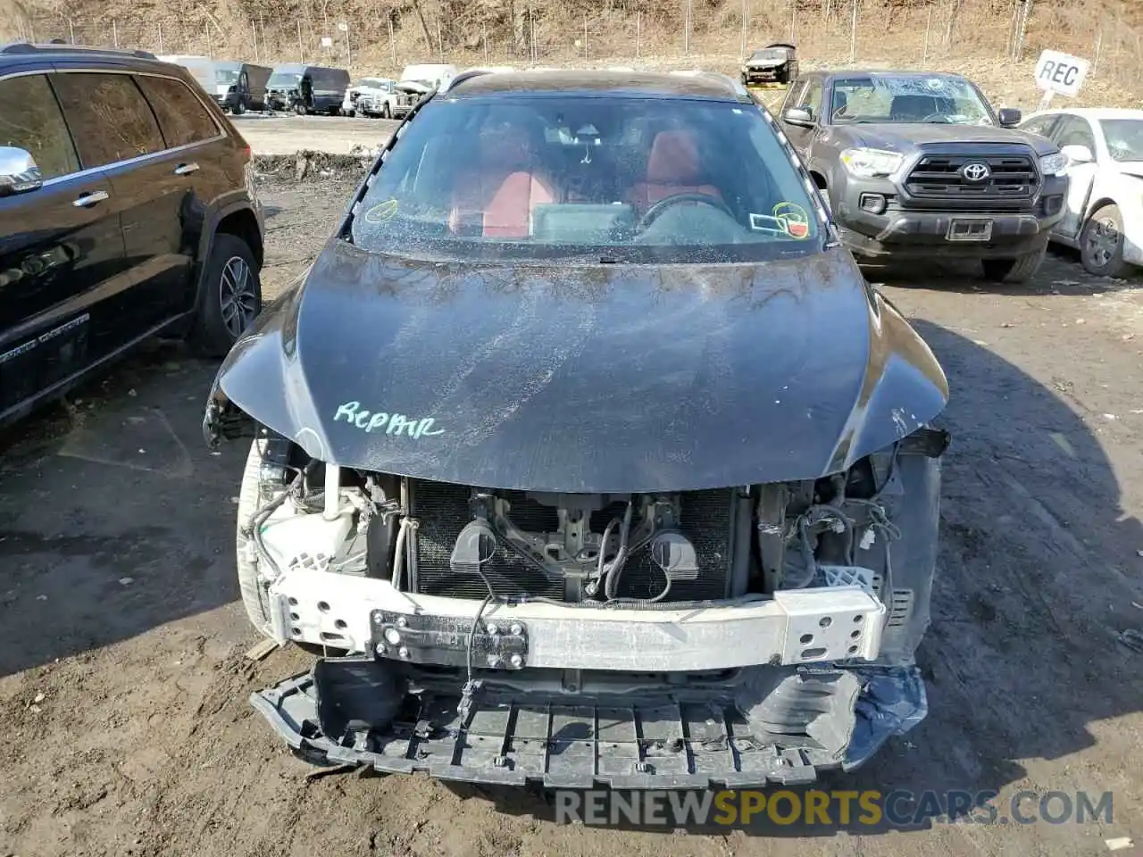 5 Photograph of a damaged car 2T2YZMDA0LC253974 LEXUS RX350 2020