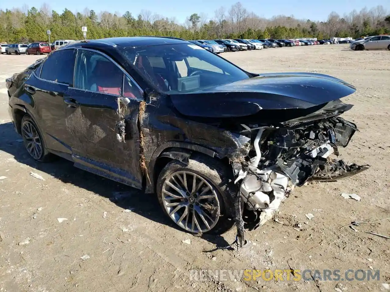 1 Photograph of a damaged car 2T2YZMDA1LC233720 LEXUS RX350 2020