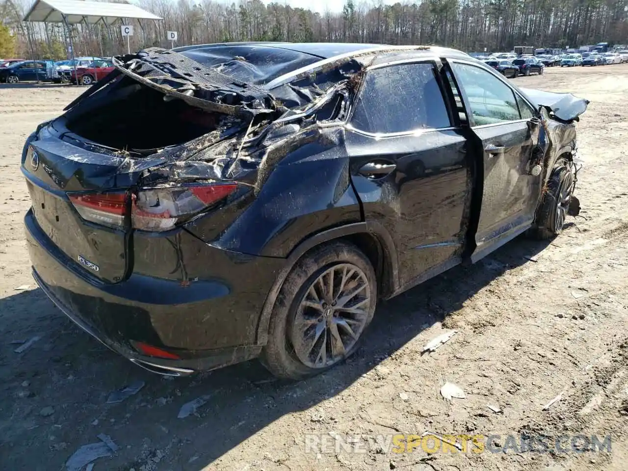 4 Photograph of a damaged car 2T2YZMDA1LC233720 LEXUS RX350 2020