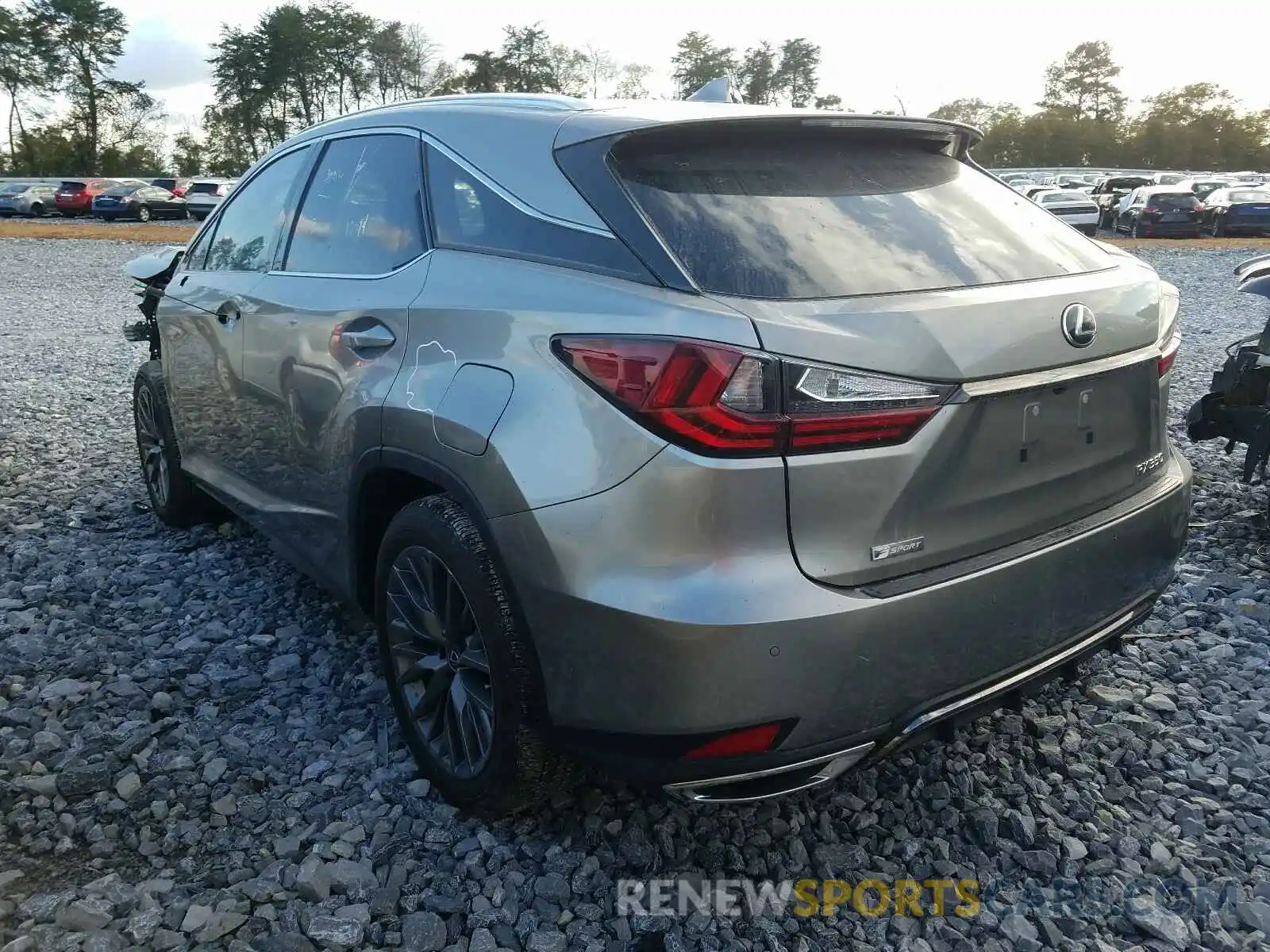 3 Photograph of a damaged car 2T2YZMDA2LC230583 LEXUS RX350 2020