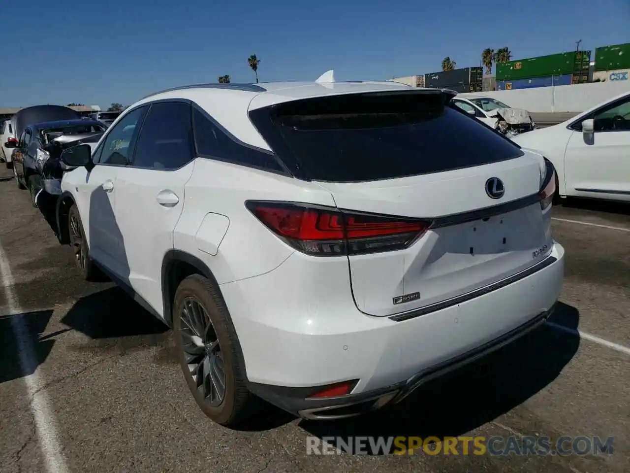 3 Photograph of a damaged car 2T2YZMDA2LC242667 LEXUS RX350 2020