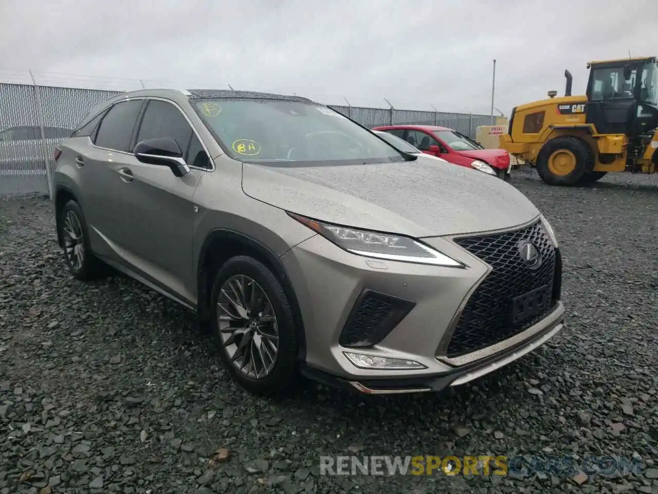 1 Photograph of a damaged car 2T2YZMDA3LC243097 LEXUS RX350 2020