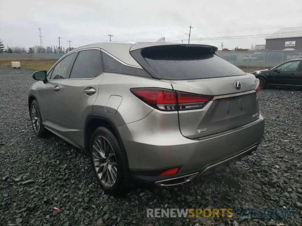 3 Фотография поврежденного автомобиля 2T2YZMDA3LC243097 LEXUS RX350 2020