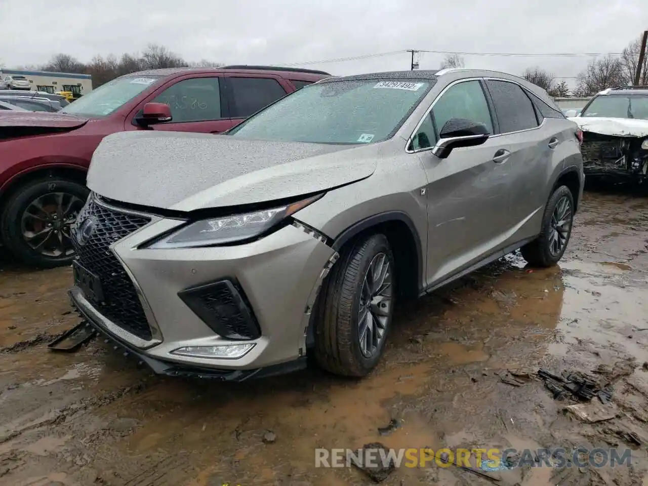 2 Photograph of a damaged car 2T2YZMDA3LC256108 LEXUS RX350 2020