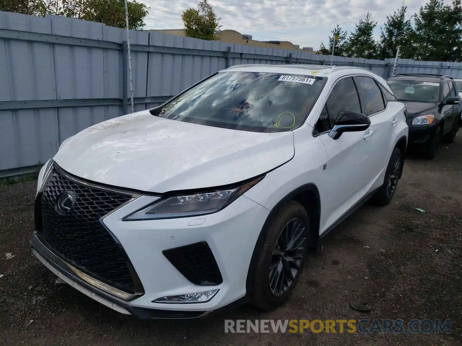 2 Photograph of a damaged car 2T2YZMDA4LC219892 LEXUS RX350 2020