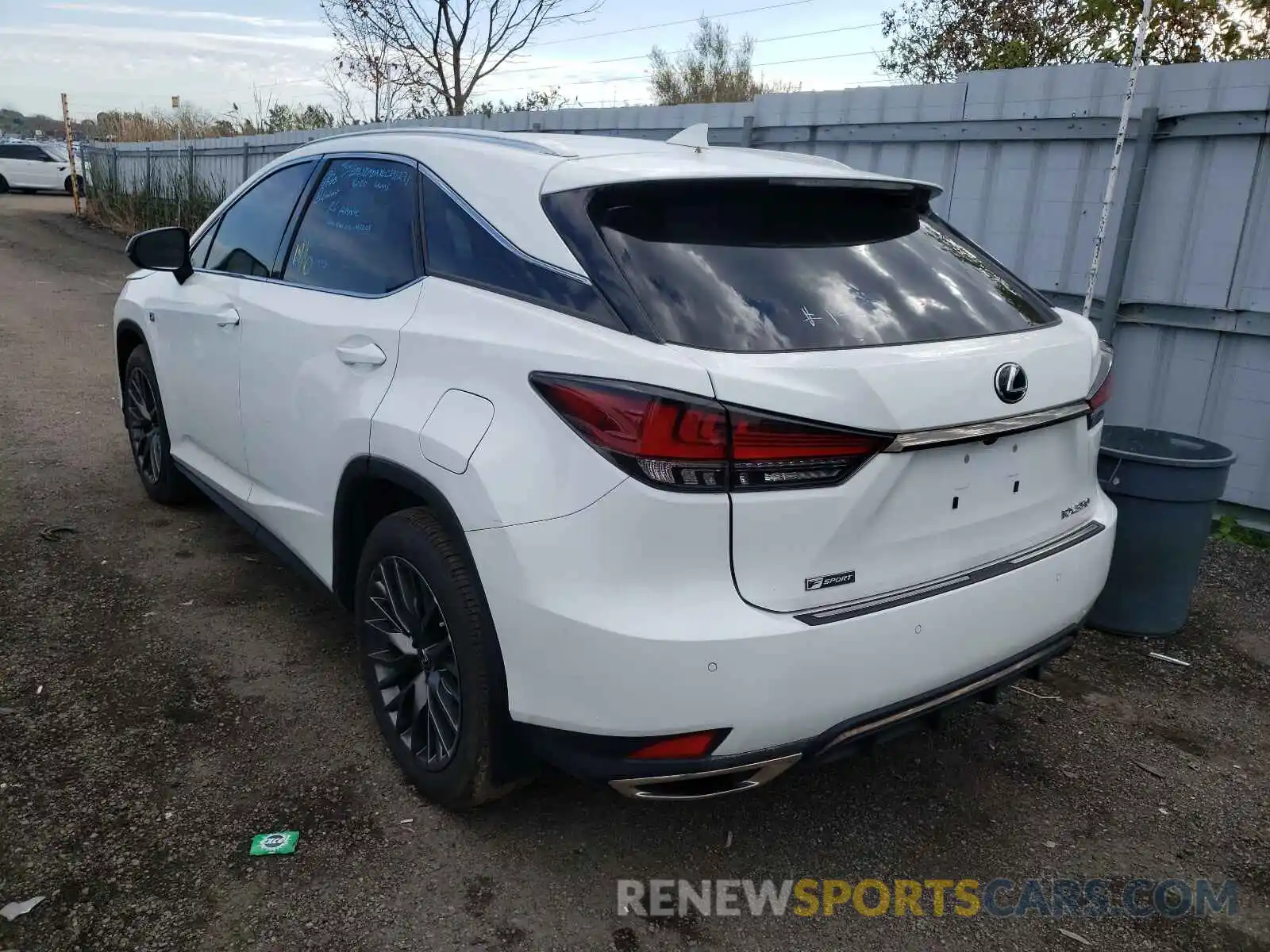 3 Photograph of a damaged car 2T2YZMDA4LC219892 LEXUS RX350 2020