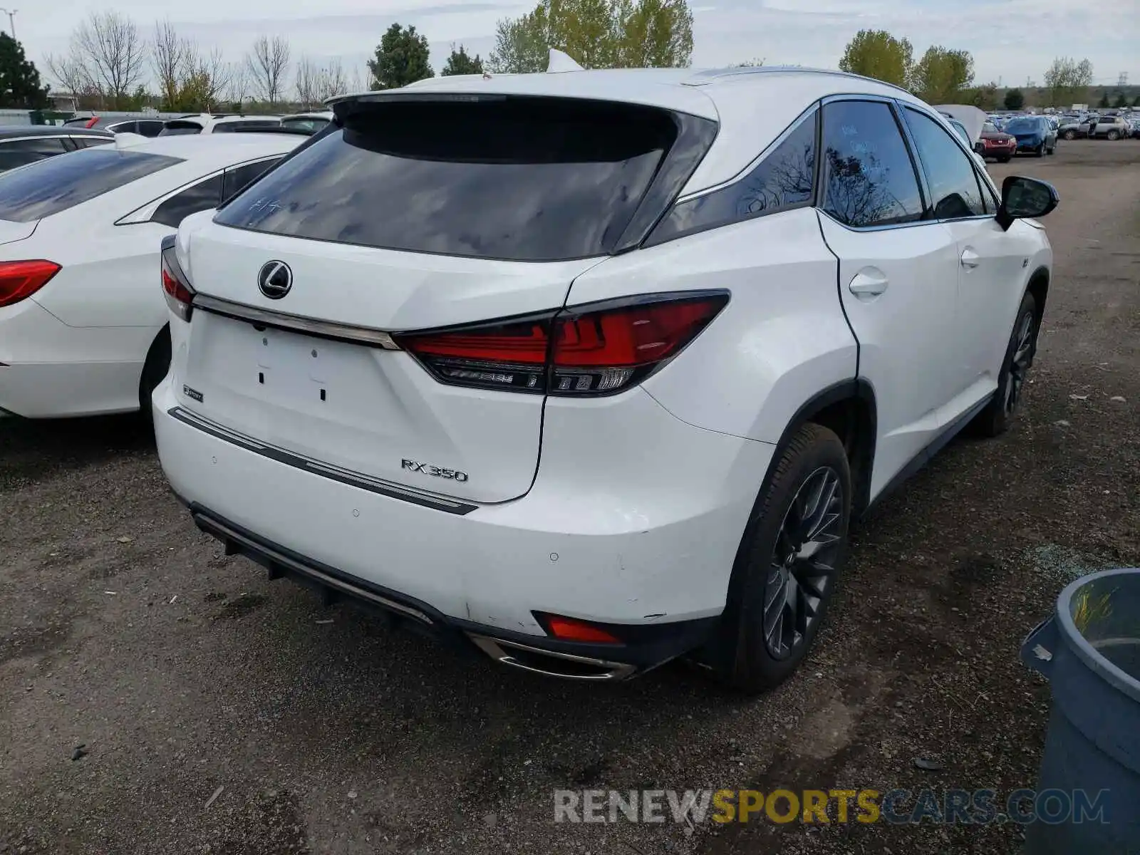 4 Photograph of a damaged car 2T2YZMDA4LC219892 LEXUS RX350 2020