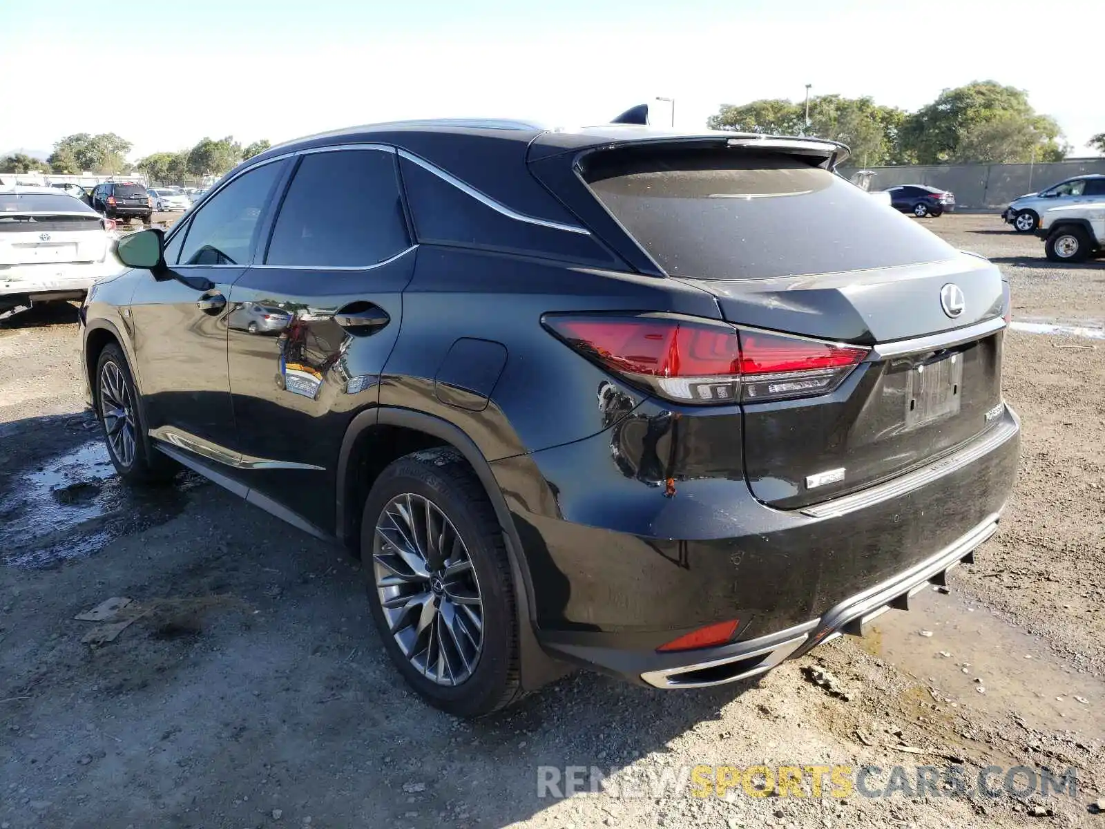 3 Фотография поврежденного автомобиля 2T2YZMDA4LC225496 LEXUS RX350 2020