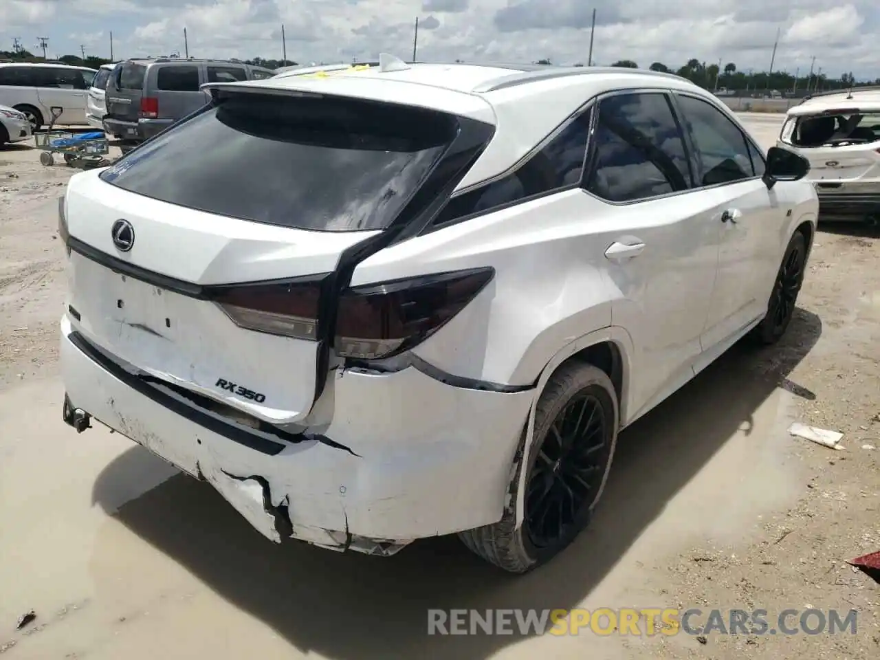 4 Photograph of a damaged car 2T2YZMDA4LC227605 LEXUS RX350 2020