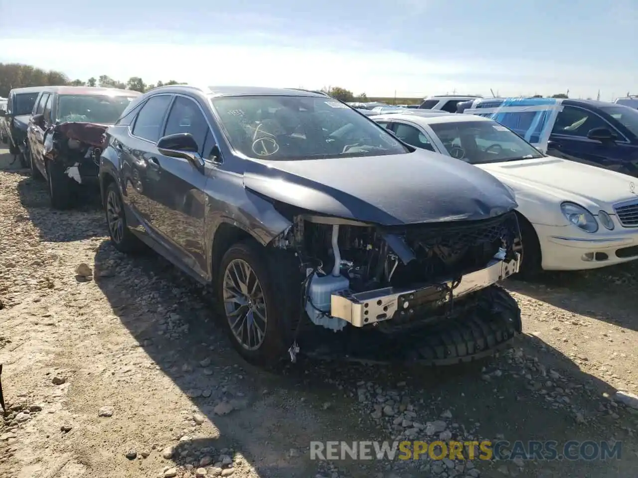 1 Photograph of a damaged car 2T2YZMDA5LC241223 LEXUS RX350 2020