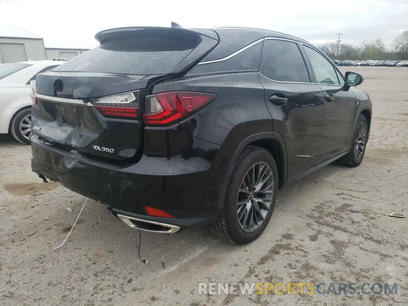 4 Фотография поврежденного автомобиля 2T2YZMDA5LC242694 LEXUS RX350 2020