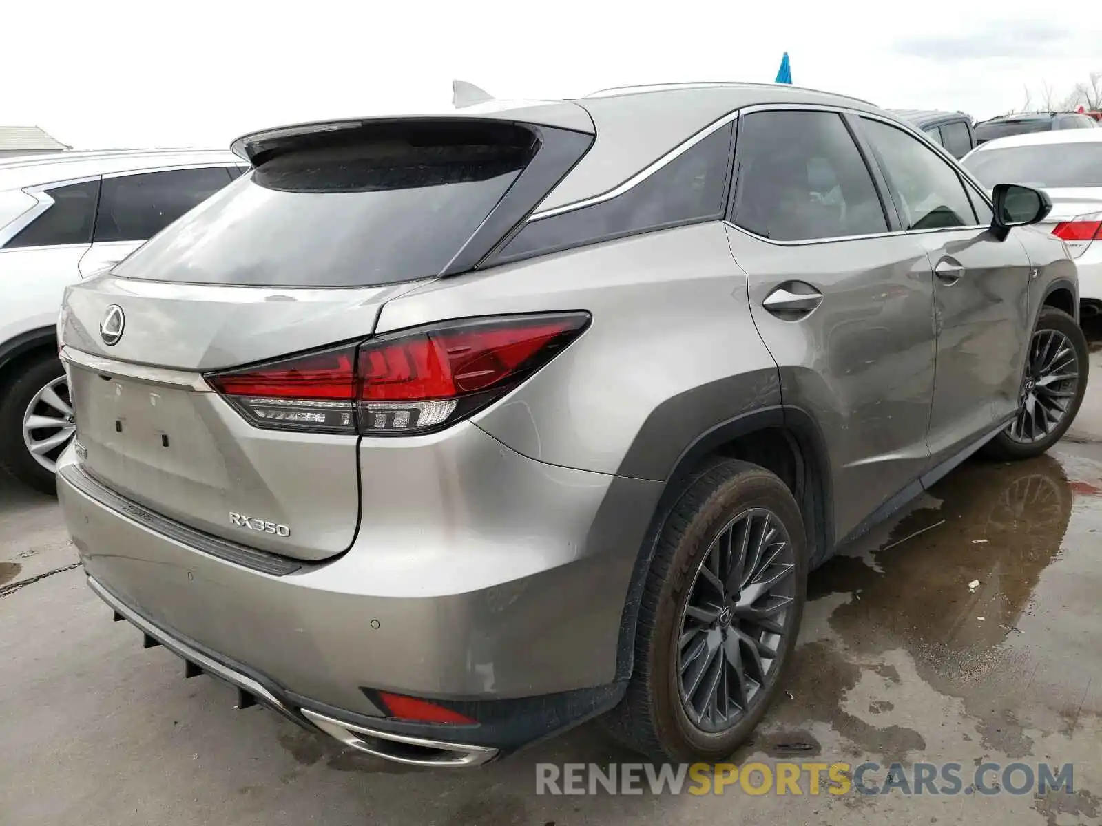 4 Фотография поврежденного автомобиля 2T2YZMDA6LC217870 LEXUS RX350 2020