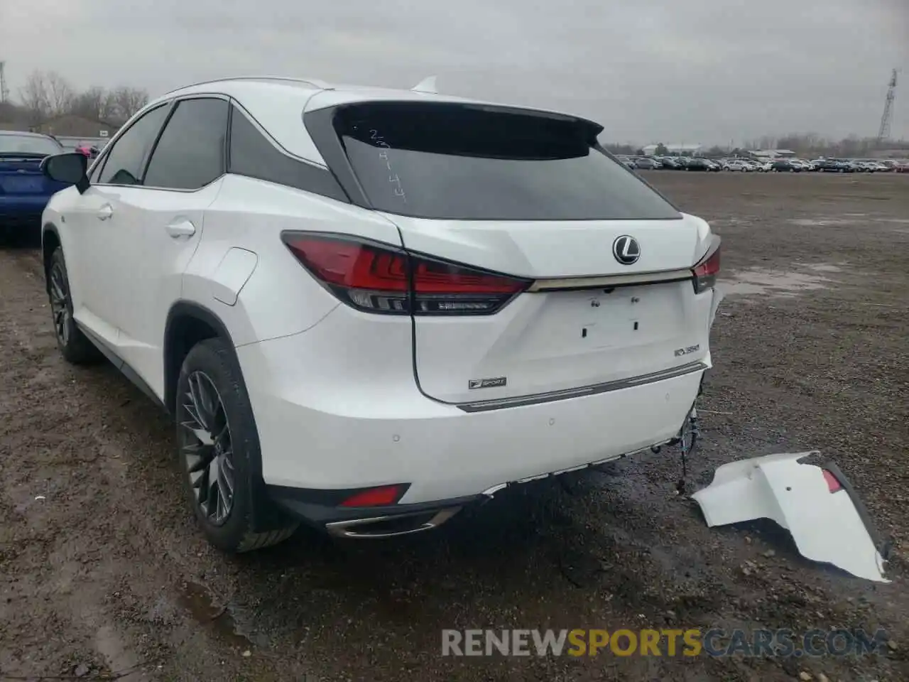 3 Photograph of a damaged car 2T2YZMDA7LC234144 LEXUS RX350 2020