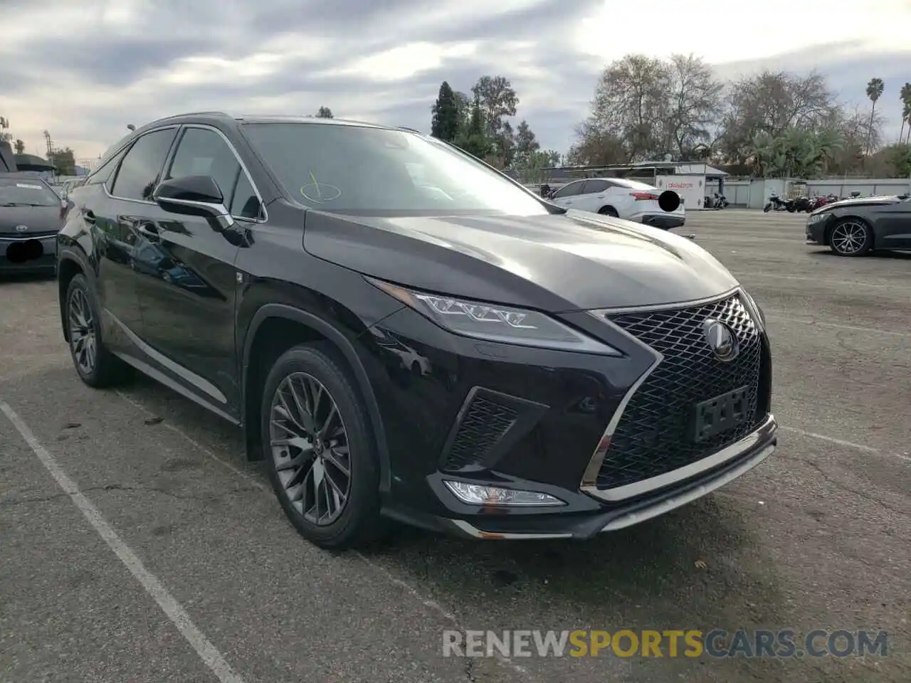 1 Photograph of a damaged car 2T2YZMDA8LC223492 LEXUS RX350 2020