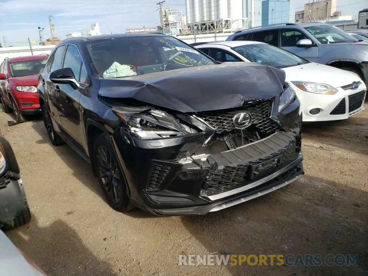 1 Photograph of a damaged car 2T2YZMDA9LC221203 LEXUS RX350 2020