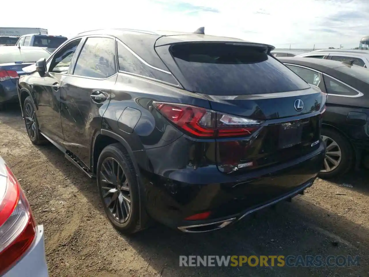 3 Photograph of a damaged car 2T2YZMDA9LC221203 LEXUS RX350 2020