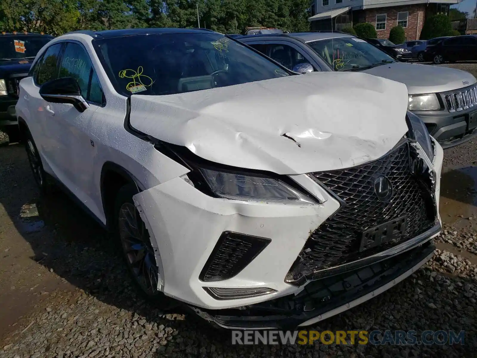 1 Photograph of a damaged car 2T2YZMDAXLC225731 LEXUS RX350 2020